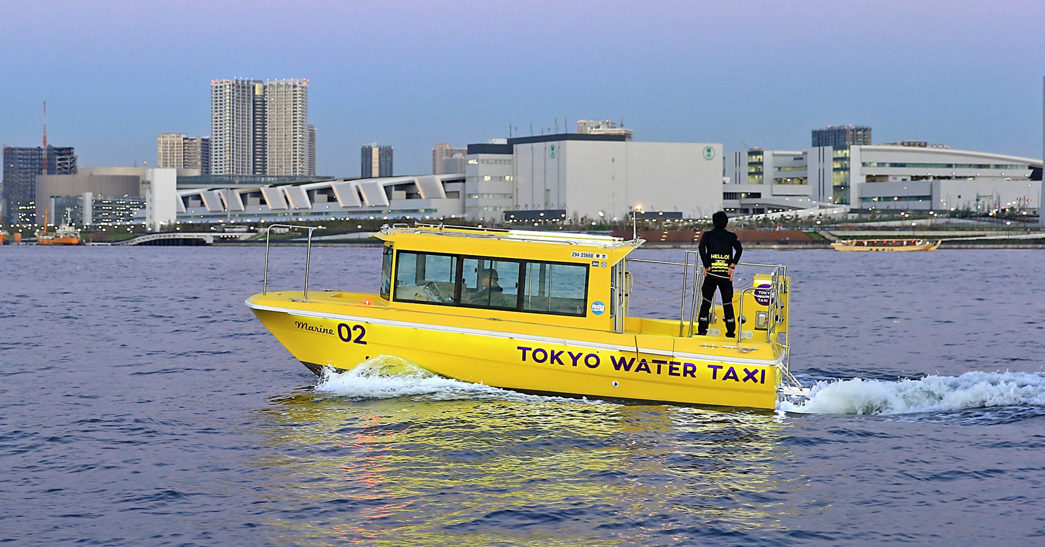 東京ウォータータクシー、東京 2020ツアースライド1
